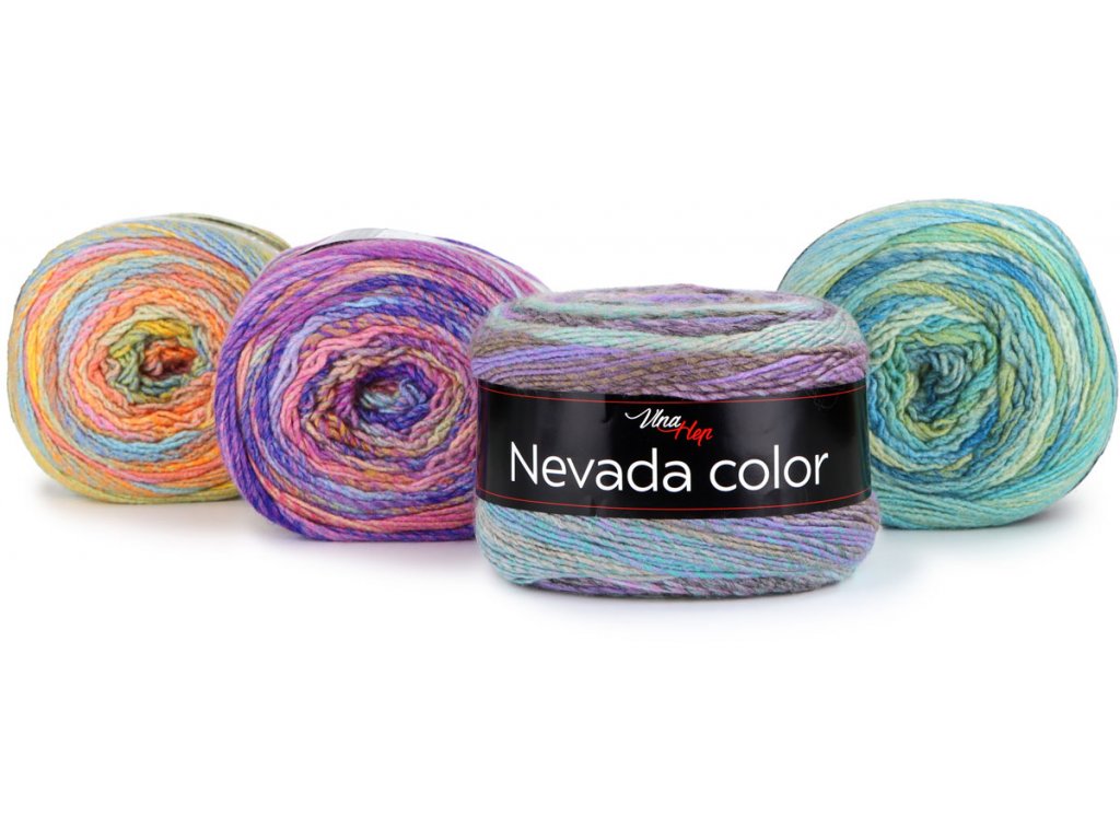 Příze Nevada color - novinka od firmy Vlna-hep